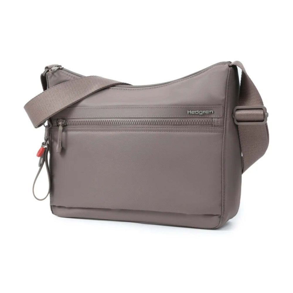 Hedgren Harpers Neo Small Crossbody Bag With RFID Polyester 5L Sepia