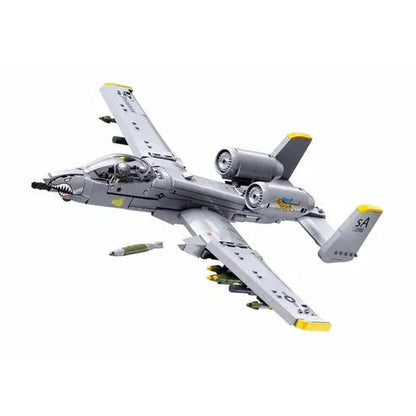 Sluban 1/44 701pc Model Bricks A10CS Attack Aircraft