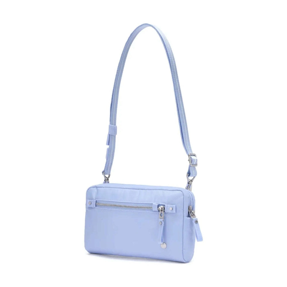 Pacsafe W Anti-Theft RFID Blocking Slashguard 3-in-1 Sling Bag Serenity Blue