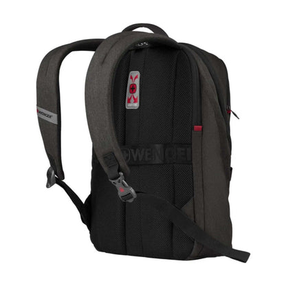 Wenger MX Light 16" Laptop Backpack Heather Grey SmartOrg Water Repellent