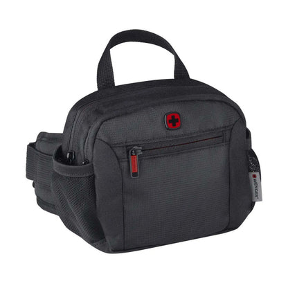 Wenger Standard Waist Pack with Antibacterial Pocket - Black