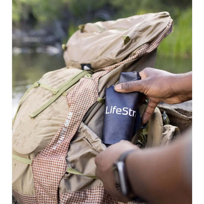 LifeStraw Peak 3L Compact Gravity Water Filter System - Mountain Blue