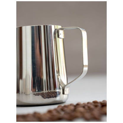 Euroline Stainless Steel Milk Jug for Frothing Coffee Making Accessory 600ml