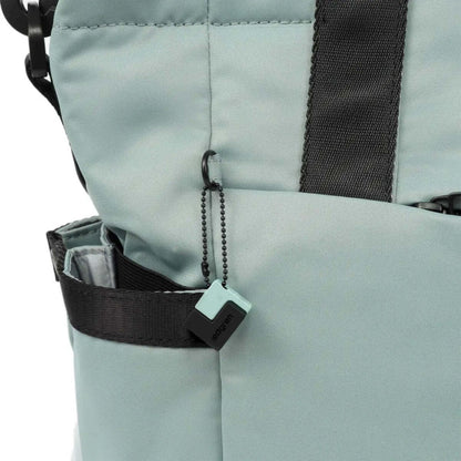 Hedgren Galactic Shoulder Tote Bag Water Repellent Polyester Green Milieu