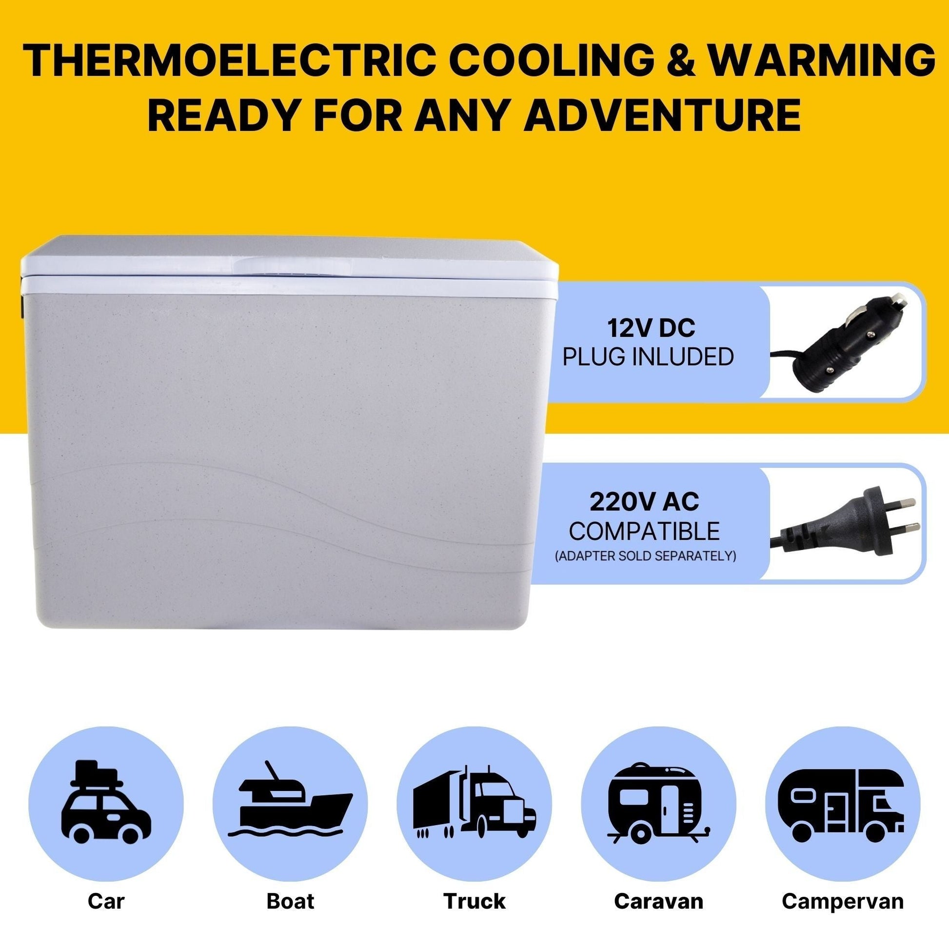 Koolatron Portable Electric Cooler, 34L