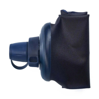 LifeStraw 1L Peak Collapsible Squeeze Bottle with Filter Mountain Blue