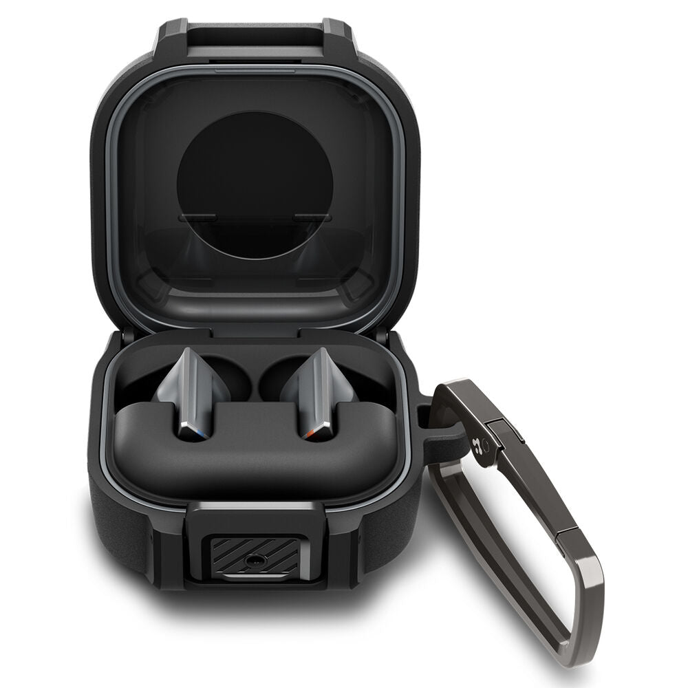 Spigen Galaxy Buds 4 Pro Lock Fit Case (Black)