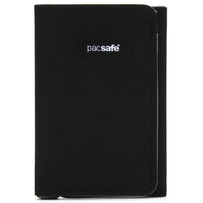 Pacsafe RFIDsafe Trifold Wallet - Jet Black
