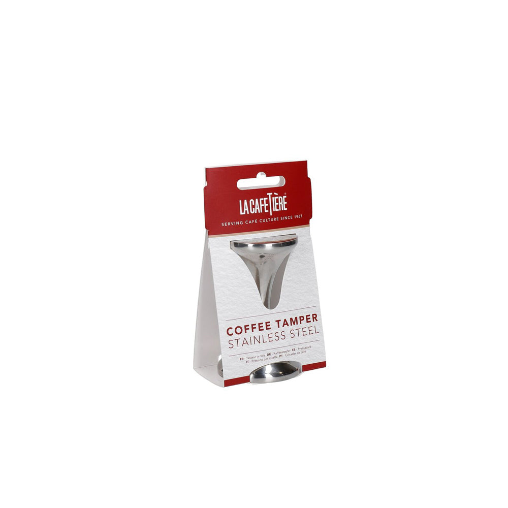 La Cafetiere 2-In-1 Stainless Coffee Tamper for 58mm/52mm Portafilters