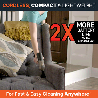 Pocket Vac Pro Handheld Cordless Vacuum Cleaner & Blower