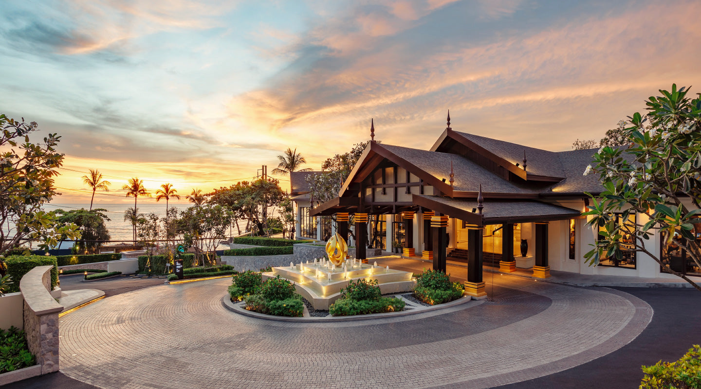 Diamond Cliff Resort and Spa Phuket main entrance