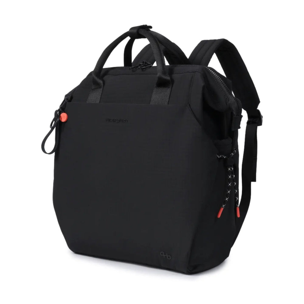 Hedgren Orizuru Laptop Backpack 15in Wide 180° Top Opening Adjustable Black