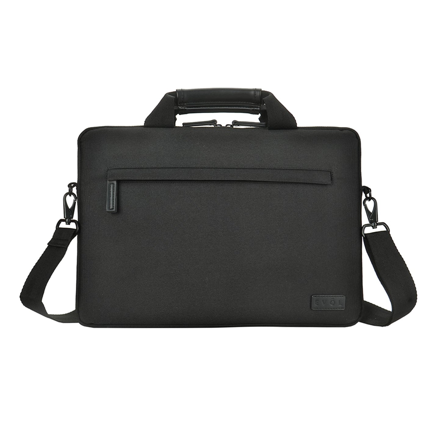 Generation Earth 13.3" Slim Laptop Briefcase (Black)