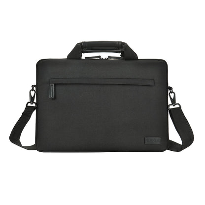 Generation Earth 13.3" Slim Laptop Briefcase (Black)