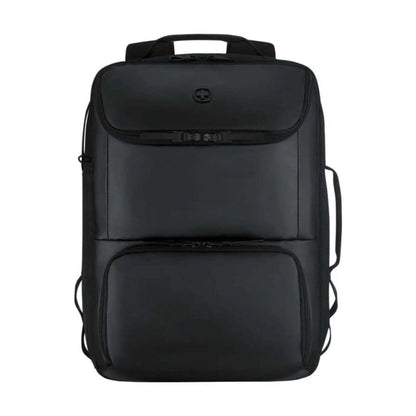 Wenger UrbanOne Travel Laptop Compartment Recycled PET Backpack Black 15.6in