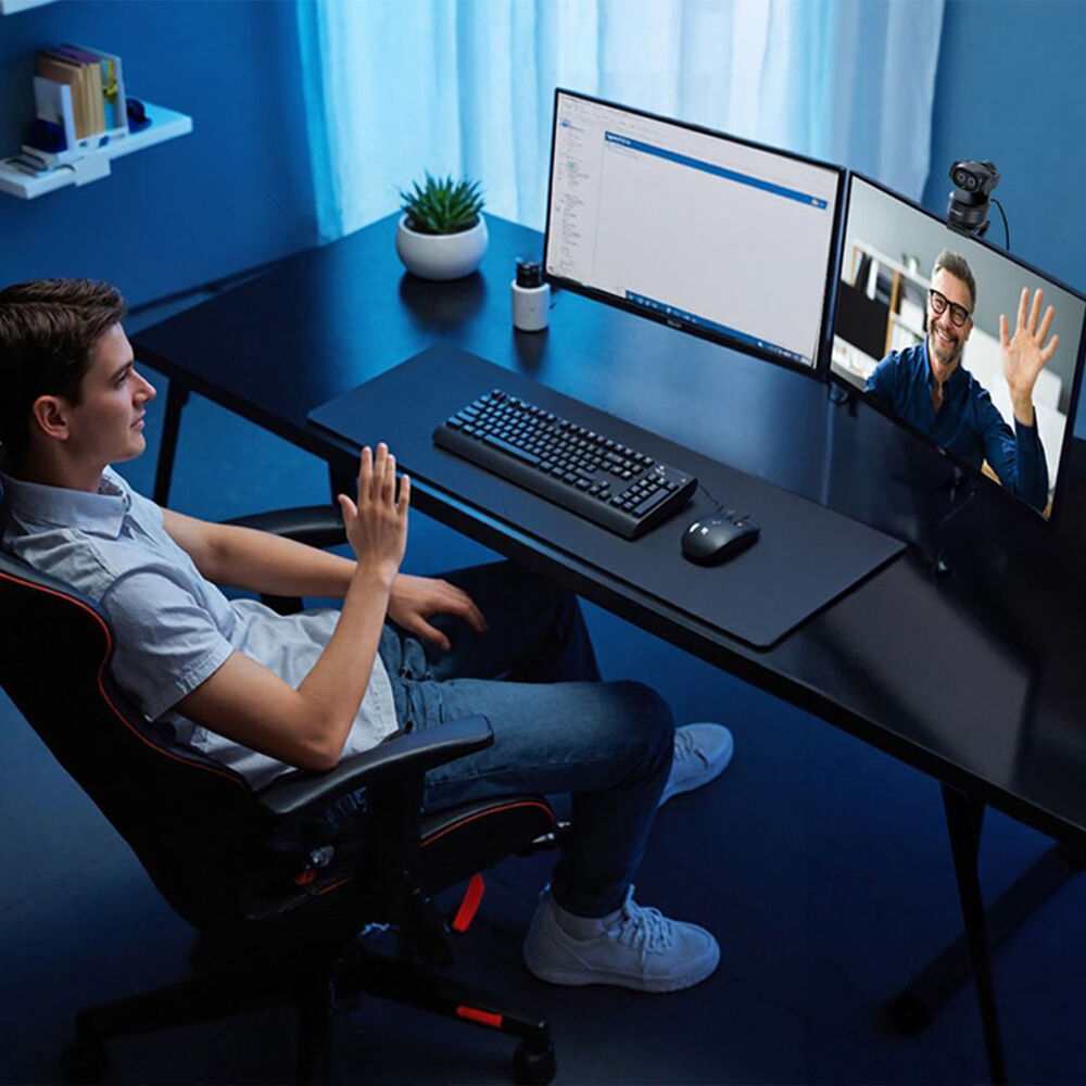 eMeet PIXY Dual-Camera AI PTZ 4K Webcam
