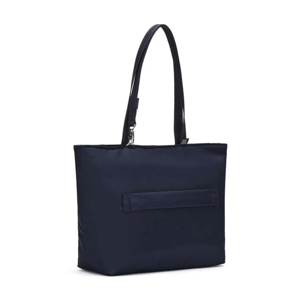 Pacsafe W Anti-Theft RFID Blocking Carryall 13" Laptop Tote Bag Navy