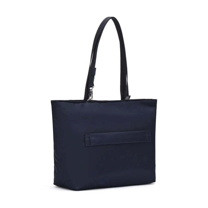 Pacsafe W Anti-Theft RFID Blocking Carryall 13" Laptop Tote Bag Navy