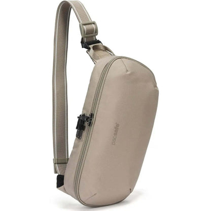 Pacsafe V Urban Anti-Theft RFID Blocking Secure Sling Pack Beige