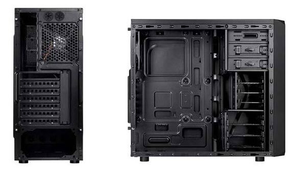 Thermaltake Black Versa H24 Mid Tower Chassis NO PSU (USB3)