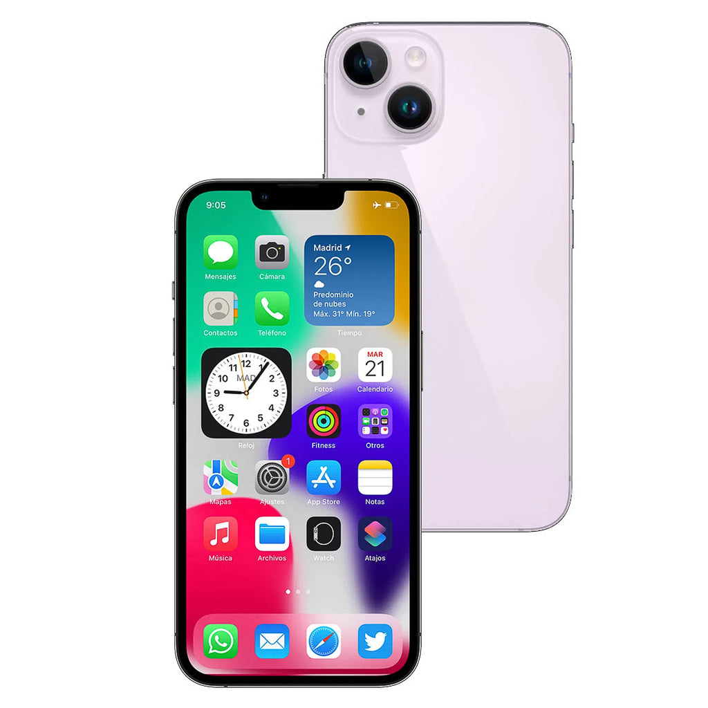 Apple iPhone 14 Plus 128GB (Purple) [*Refurbished: As new]