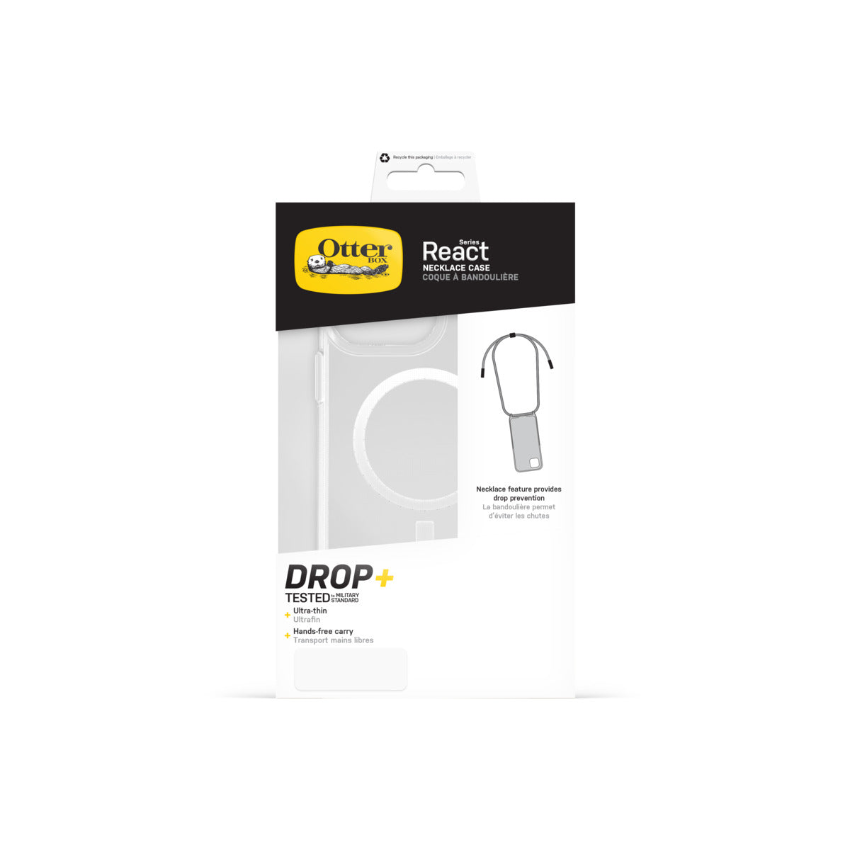 Otterbox React Series Necklace Lanyard Strap for MagSafe for iPhone 15 Pro Max
