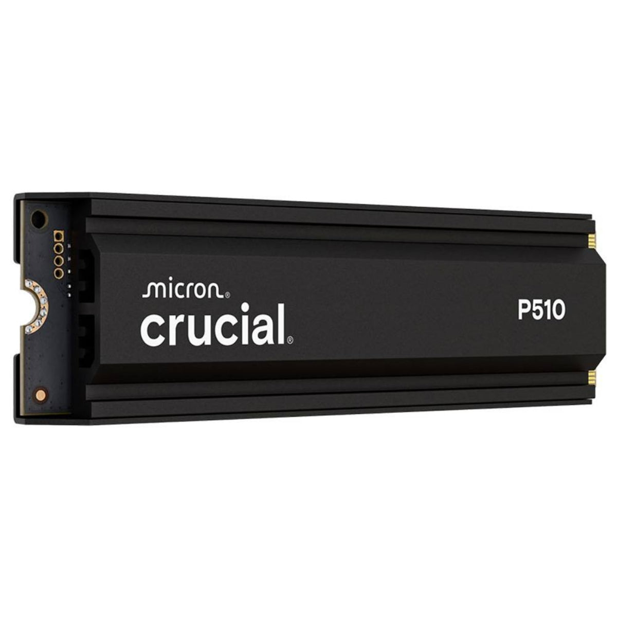 Crucial P510 1TB PCIe Gen5 NVMe 2280 M.2 SSD with Heatsink