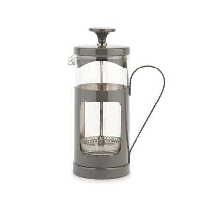 La Cafetiere Monaco 3-Cup 350ml SS/Glass French Press (Cool Grey)