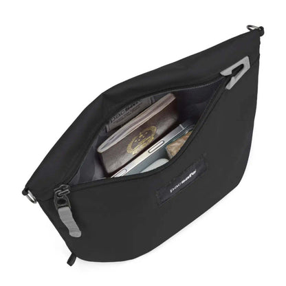 Pacsafe Go Anti-Theft Crossbody Pouch - Jet Black