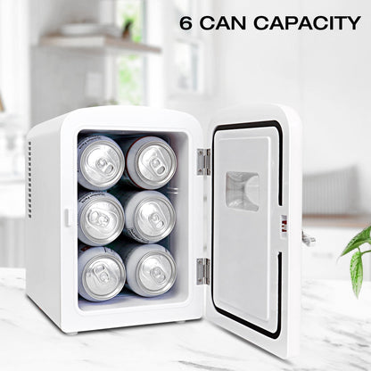 Koolatron Retro Mini Fridge 4L White