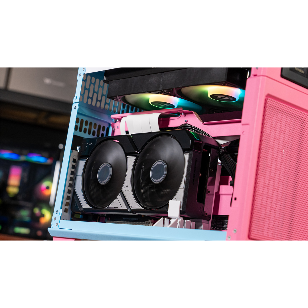 Thermaltake Nomad PRO Gaming Desktop PC ( Intel 14600KF / RTX 5070 / 32GB RAM) - Bubble Pink Edition