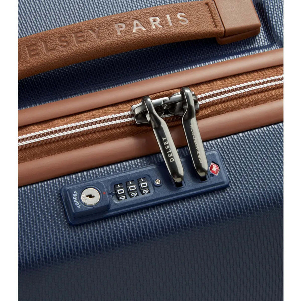 Delsey Chatelet Air 2.0 - 73 cm 4 -Wheel Trunk Case - Navy Blue