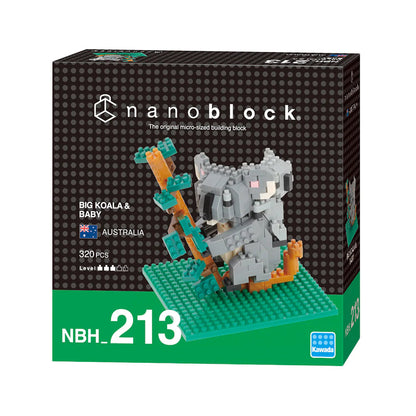 Nanoblock Big Koala and Baby