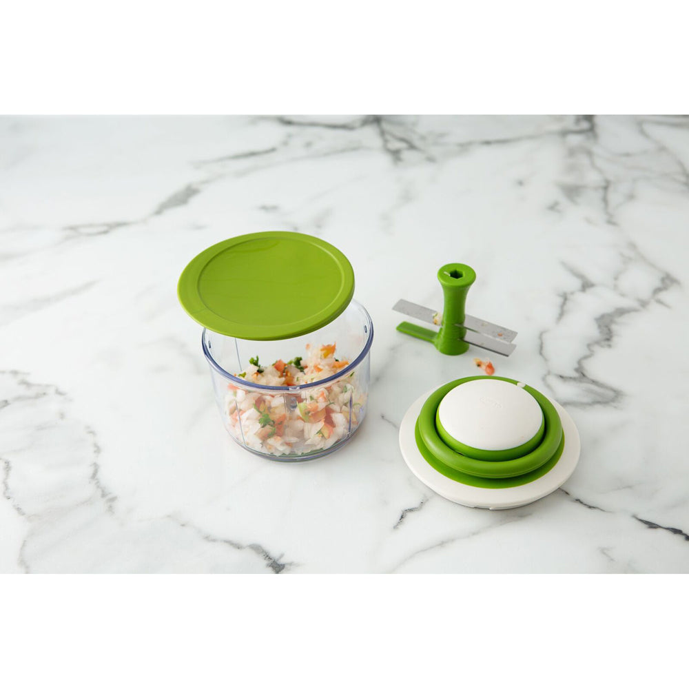 Chef'n VeggiChop 900ml Manual Food Processor (Green)
