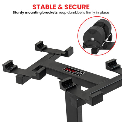 Powertrain 150Kg Adjustable Eon Dumbbell Stand