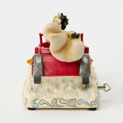 Jim Shore Disney Traditions - 101 Dalmatians - Cruella Car Scene Musical
