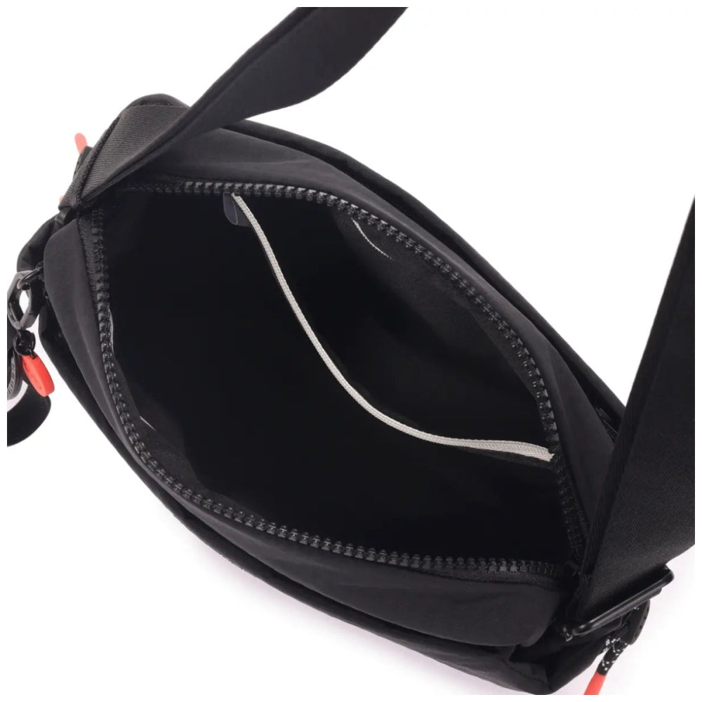 Hedgren Kosho Womens Medium Crossover Shoulder Bag Crossbody Black