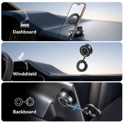 JoyRoom JR-ZS501 Mgsafe Suction Cup Phone Car Mount - Black | JoyRoom JR-ZS501 MagSafe Suction Cup Phone Car Mount | JR-ZS501