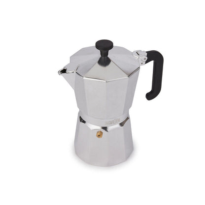 La Cafetiere Venice 6-Cup 290ml Espresso Maker Aluminum Coffee Pot (Silver)