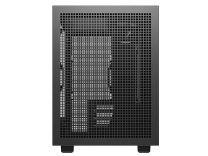 Deepcool CH260 Tempered Glass Micro-ATX Case - Black
