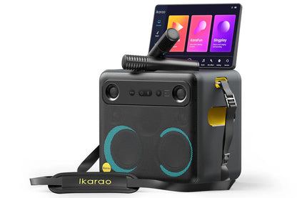 Ikarao Break X2 600W Karaoke Speakers with 10" Display
