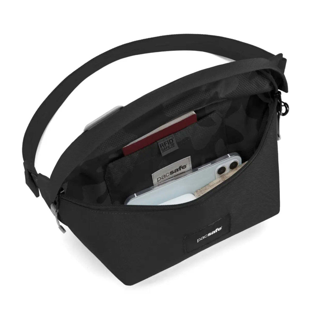 Pacsafe GO Anti-theft Sling Pack - Jet Black