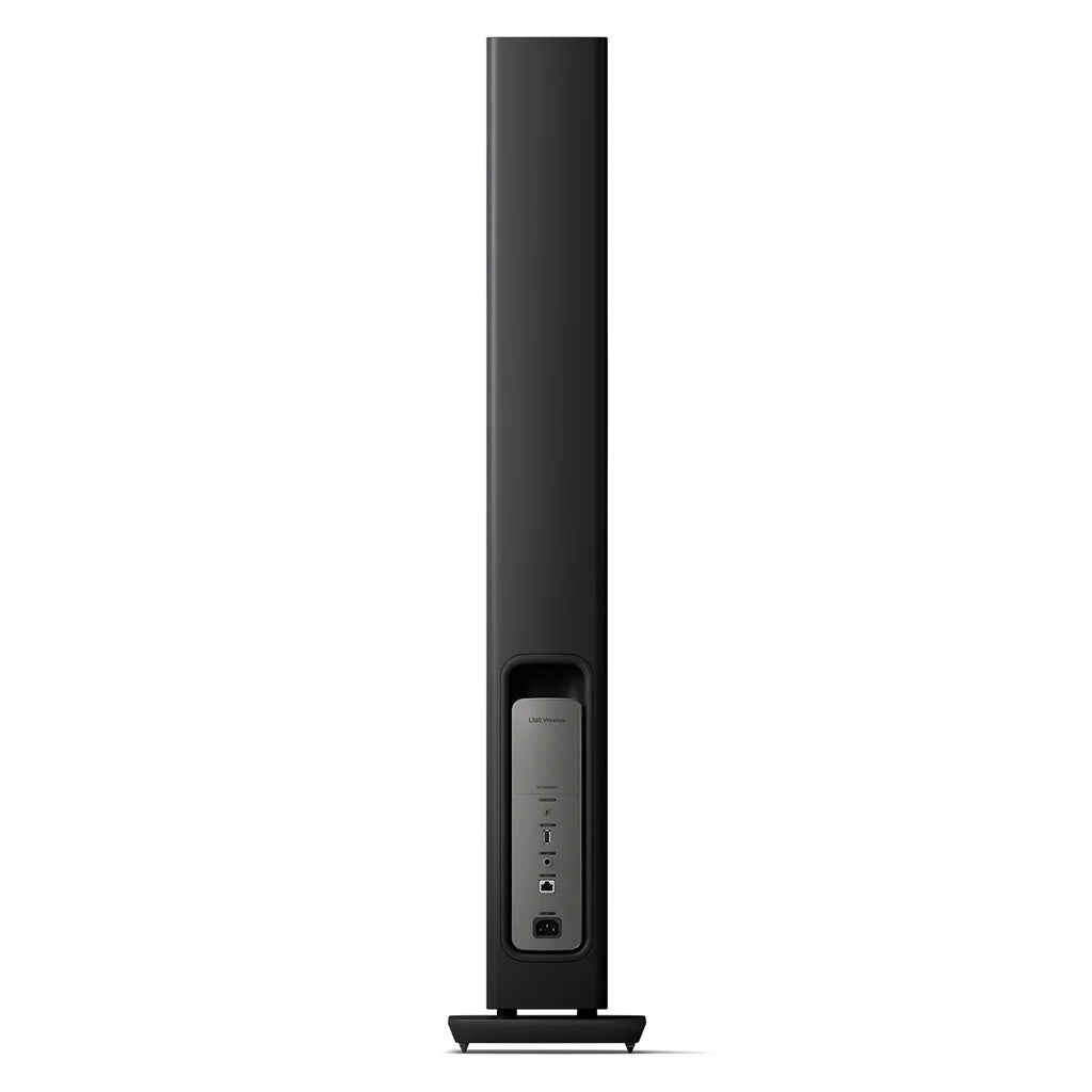 KEF LS60 Wireless Hifi Speakers Pair (Carbon Black)