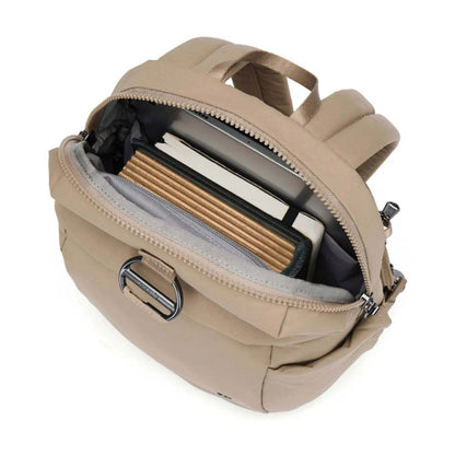 Pacsafe Citysafe CX Petite Anti-Theft RFID Blocking Backpack 8L Taupe