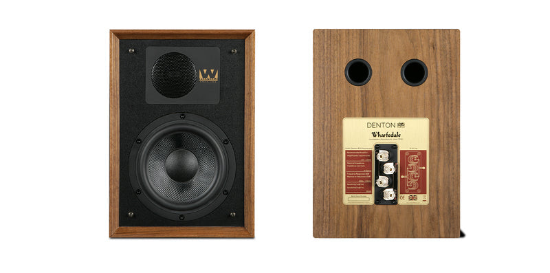 Wharfedale DENTON 85th Anniversary Bookshelf Loudspeakers - Pair (Walnut)