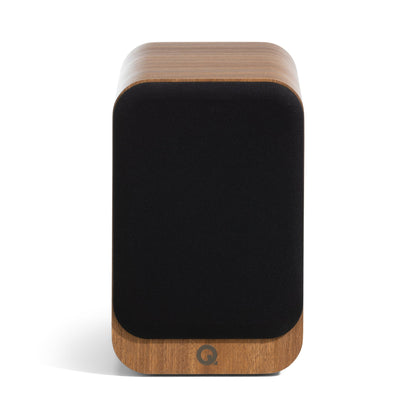 Q Acoustics 3020c Standmount Speakers Pin Oak Pair