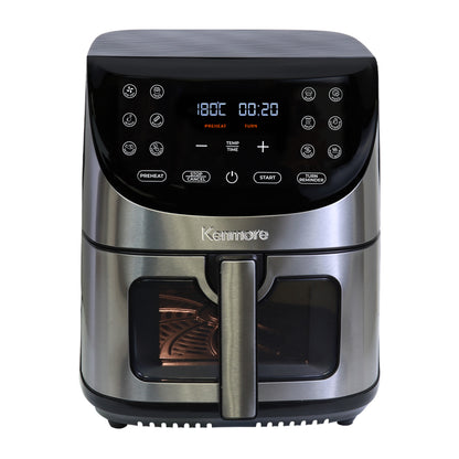 Kenmore Air Fryer 7.8L Stainless Steel