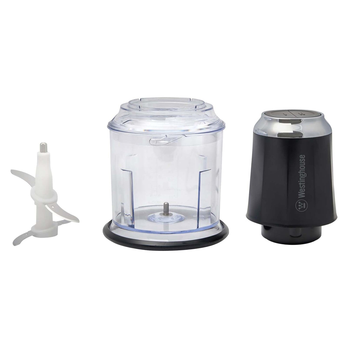 Westinghouse Electric Food Chopper 600ml (Black/Stainless)