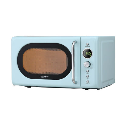 Devanti 20L Microwave Oven 700W (Blue)