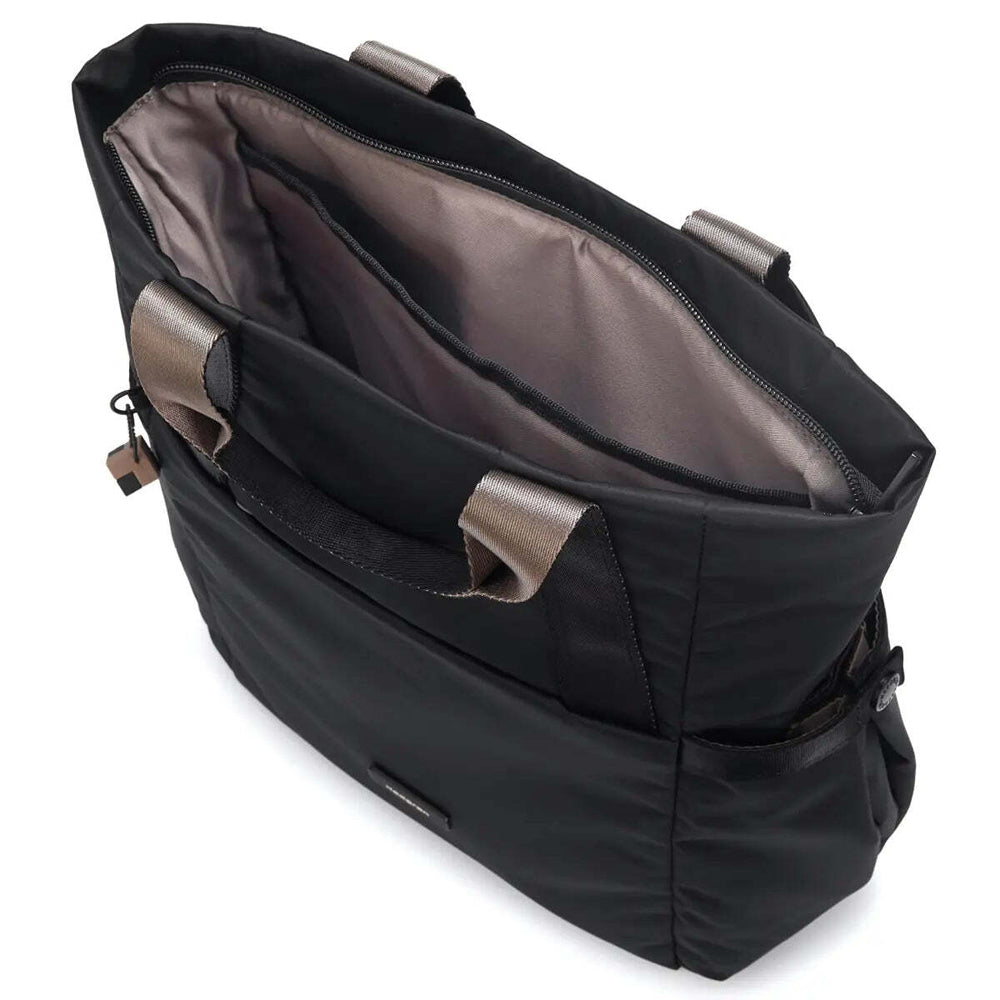 Hedgren SOLAR Black 14" Laptop Backpack Tote Stylish and Versatile Design